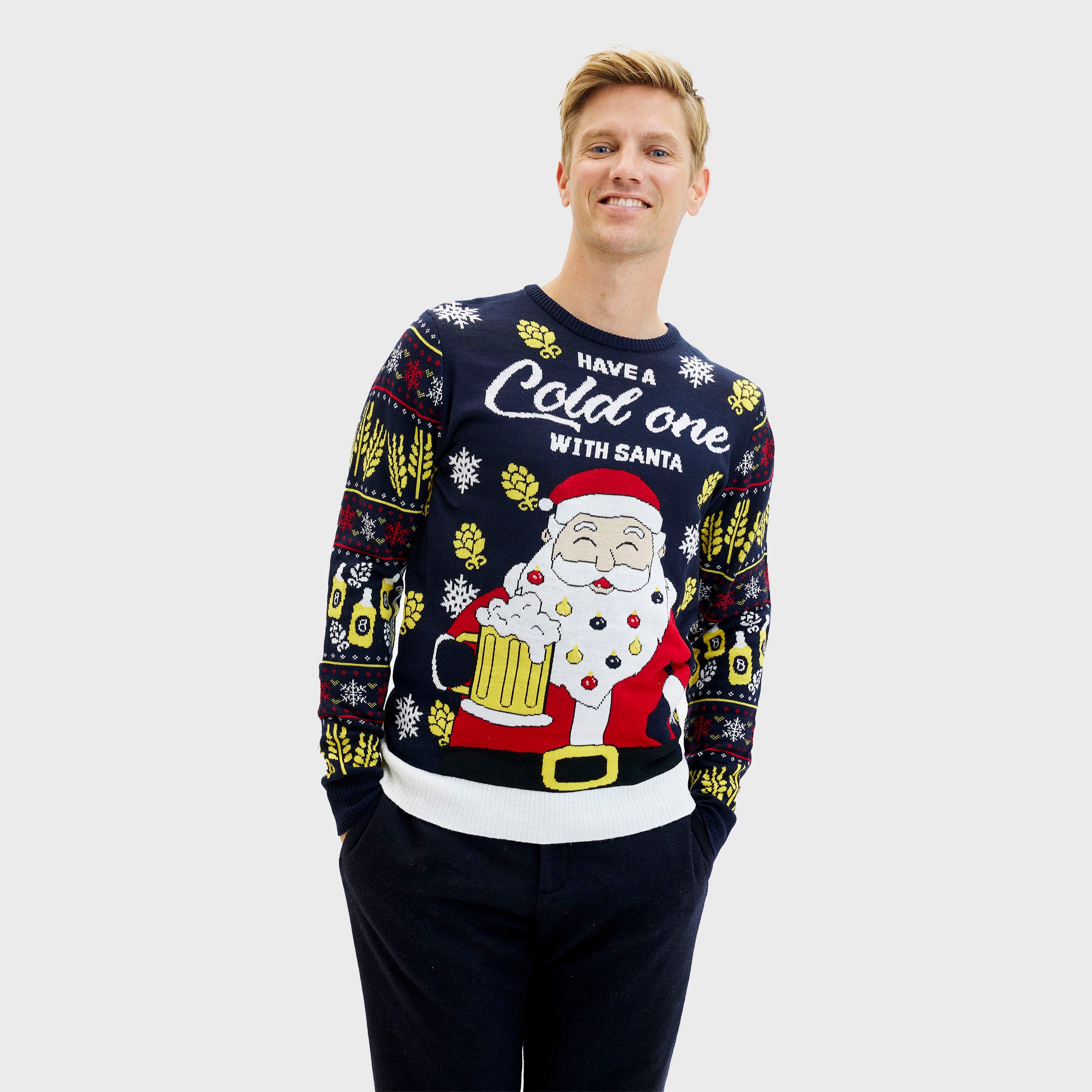 Have A Cold One With Santa - Herre